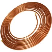 Медная труба Россия 3/4" (19,05х0,89) ASTM B280, бухта 15м Медная труба Россия 3/4" (19,05х0,89) ASTM B280, бухта 15м